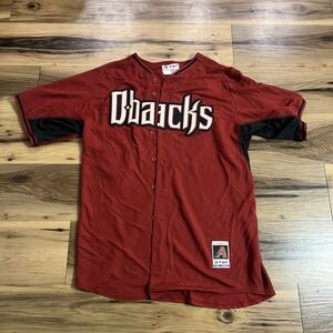 Majestic Arizona Diamondbacks Mens Size 52/52/52‎ Baseball Jersey Red MLB